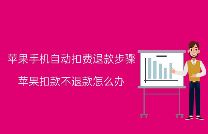 苹果手机自动扣费退款步骤 苹果扣款不退款怎么办？